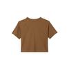 T Shirt Women's Light British Umber/White HF2773-281
