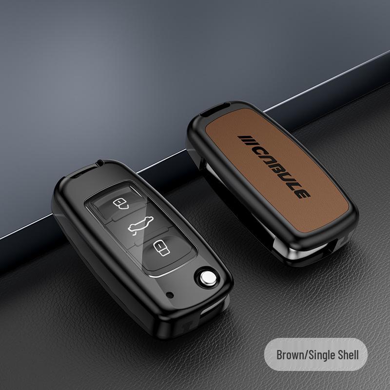 Volkswagen Alloy Key Case for Polo, Golf, Lavida, Passat, Tiguan, Bora, Sagitar