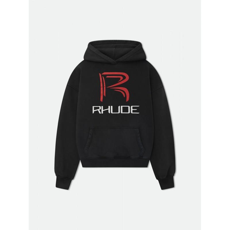 2025 Streetwear Hooded Sweatshirt With Geometric Letter Print Loose Fit Cotton Pullover Men Women