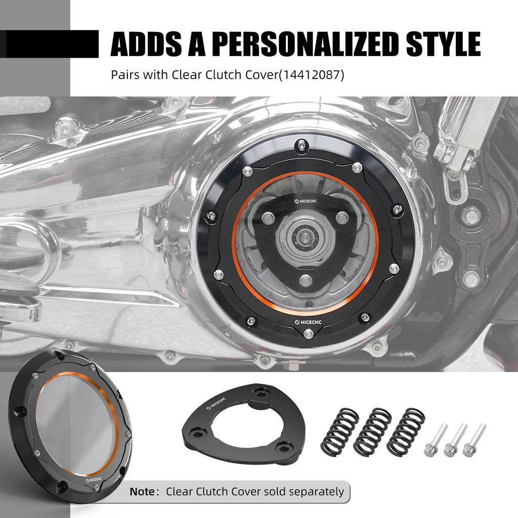 For Harley Street Glide FLHX /Special Road Glide 2017-2023 Clutch Power Plate Road King FLHR Electra Glide Ultra Limited CVO