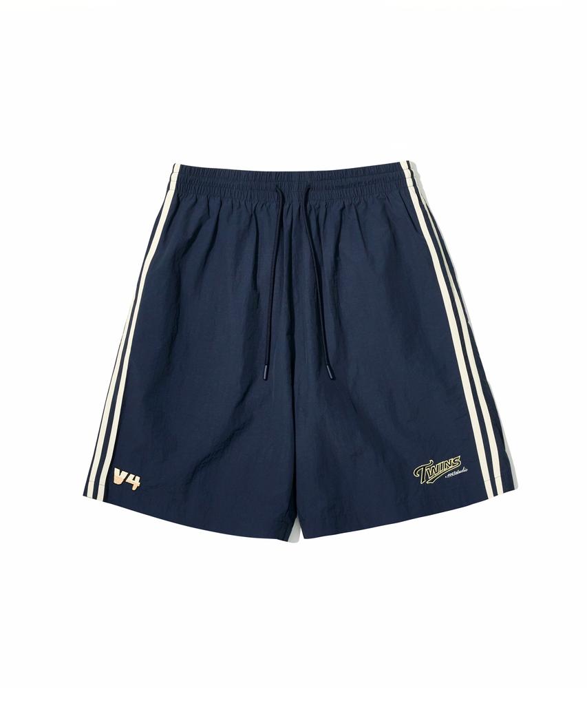 1993STUDIO [Lg Twins X 1993 Studio] V4 Track Nylon Shorts_Navy