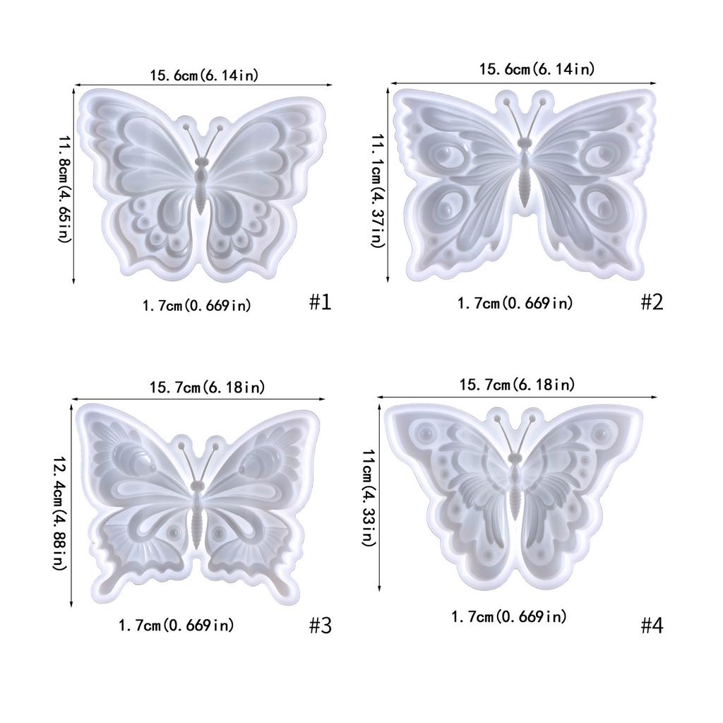 Силиконовые формы в форме бабочки DIY формы для эпоксидной смолы в виде животных Форма для настольного украшения