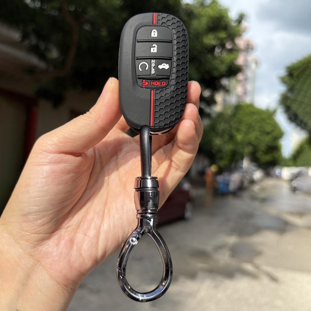 Чехол для ключа для Honda Civic 11-го поколения Ve-1 Accord Vezel City Hrv Enp1 Crv Freed Fit Shuttle Gp8 Jade 2014- Аксессуары для брелока