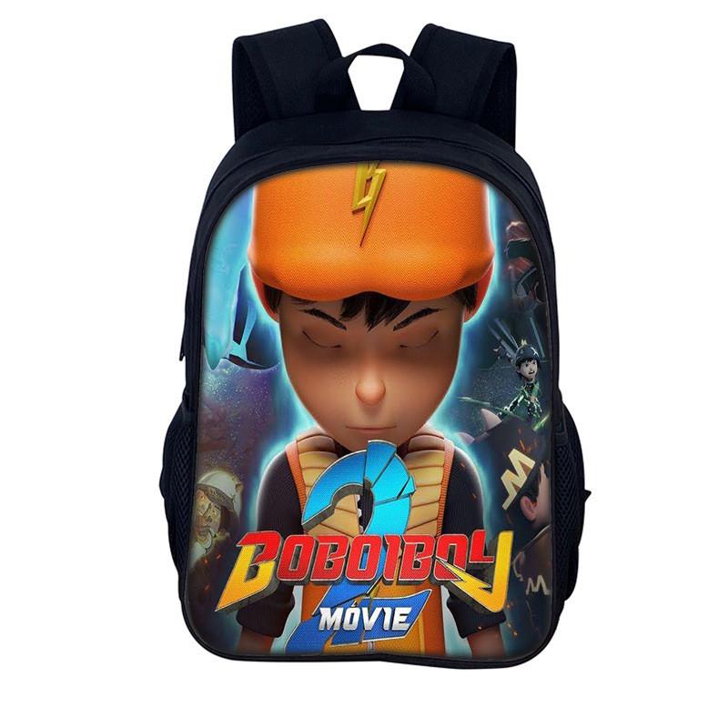 Школьный рюкзак Boboiboy Герои Элементов из прочного нейлона для учеников начальной школы