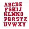 on 3D Crafts English Alphabet Sewing Fabric for T-Shirt or Coat Apparel A-Z Patches Applique Letter Patches Clothes Embroidery