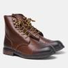 Retro Top Layer Cowhide Workwear Men's Boots, Size 39-50 Outdoor Martin Boots, Men's Red Boots