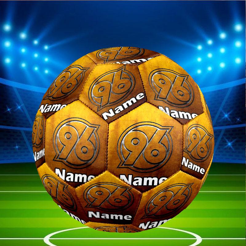Custom Name Personalized Hannover 96 Football Print Size 5 Soccer Ball Training & Match Football, for Team, Kicking, Gift for Football Enthusiasts