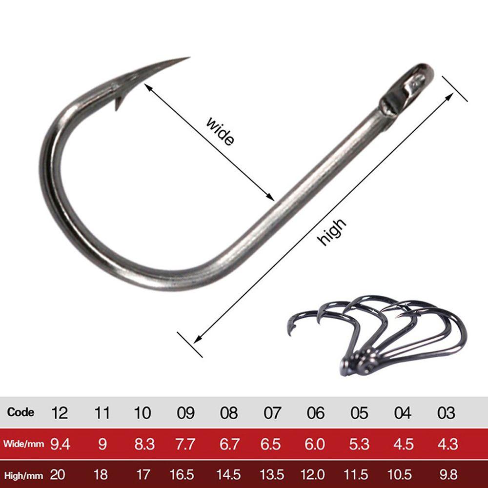 Fishing Tackle Sea Tackle Accessories Fishing Hook Lure Hooks Fishing Hooks Set Barbed Fishhooks
