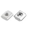 Accuracy Machined 5mm Slotted Nut with Coating Furniture Assembly Hardware for Furniture Machinery & DIY Projects