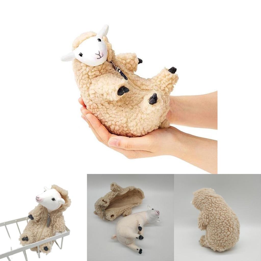 Cute Plush Sheep Doll 16cm Rokkosan Pasture Detachable Soft Simulation