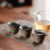 Dehua rust glaze tea cup retro master cup single cup household personal cup toast tea cup drink tea cup