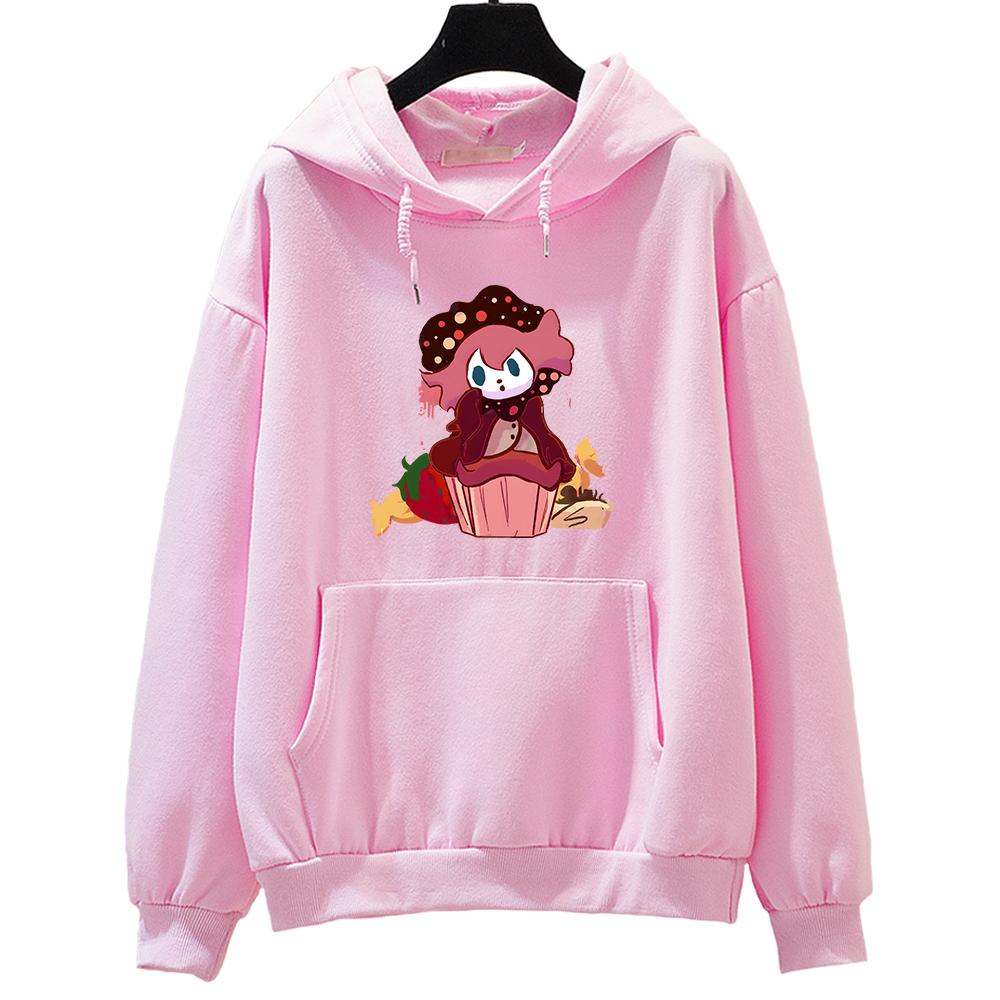 Толстовка с капюшоном Puella Magi Madoka Magica Charlotte, свитшот с мультяшным принтом для девочек, уличная одежда, зимняя толстовка с длинными рукавами и рисунком аниме