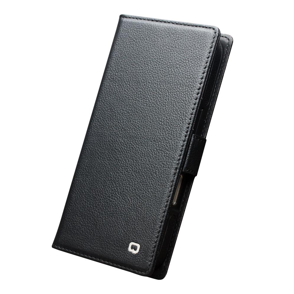 QIALINO Чехол для iPhone 17, совместимый с MagSafe, съемный кошелек-обложка для телефона из натуральной воловьей кожи