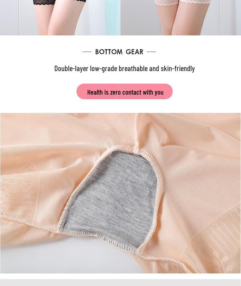 Дышащие леггинсы с высокой талией для послеродовой коррекции фигуры для женщин - Защитные шорты с эффектом подтяжки бедер, не скатывающиеся