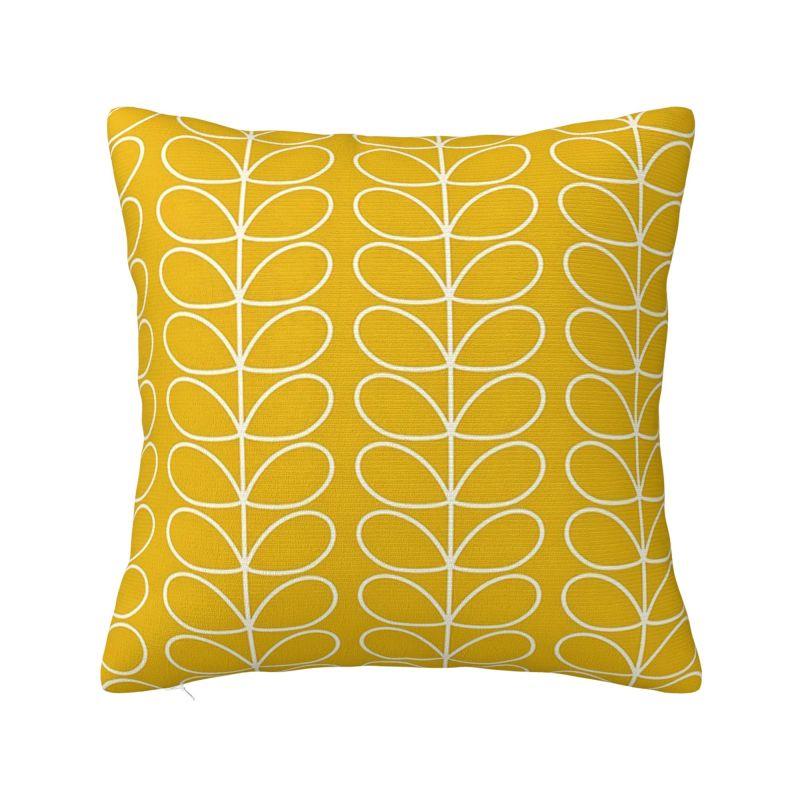 Подушка с принтом Orla Kiely Abstract Multi Stem в стиле Мид-сенчури Скандинавский Геометрический Чехол для Подушки Декор Гостиной Квадратный