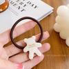Cute Bear Hair Ties High Elasticity Ponytail Holders With Acetate Material Premium Headbands For Girls
