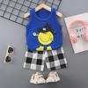 Children's Cotton Vest Set Summer Leisure Set for Boys and Girls