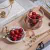 Decoration Mini Food Crafts Fruit Ornament Red Cherries Fruit Model Faux Cherry Artificial Cherries