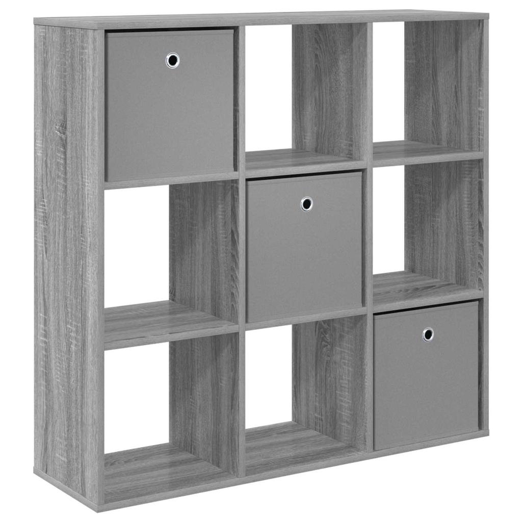 Grey Sonoma Sideboard with Drawers 102 x 31 x 99.5 cm