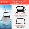SANLIKE Bucket Water Bucket Capacity 12L 22cm EVA Material Foldable Fishing Case Tool Holder Compact Lightweight Black Camping Car Wash Gardening