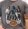 Футболка Rock Band REO Speedwagon на Винтажном Черном Comfort Colors 1717