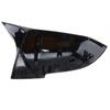 2x Glossy Black Rear View Mirror Cover For BMW F20 F21 F30 F31 F32 F34 F36 I3 X1