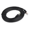 CAT7 RJ45 600MHz Patch Shielded Lan Network Cable Flat Ethernet Cord 3m