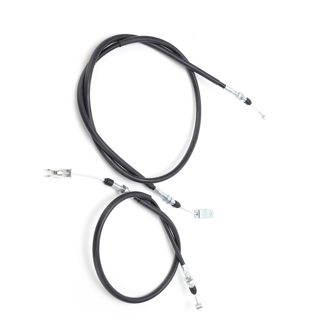2PCS Rear Brake Cable Left Right 54005‑1201 54005‑1202 Replacement for Kawasaki Mule Gasoline Diesel 2x4 4x4