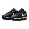 Air Jordan 1 Low Cleat GS Black White Kids Sneakers HF6885-001