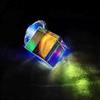 Prismen & Kaleidoskope 6-Sided Color Cube Light Prism Set with Light Box for Science Education 30mm
