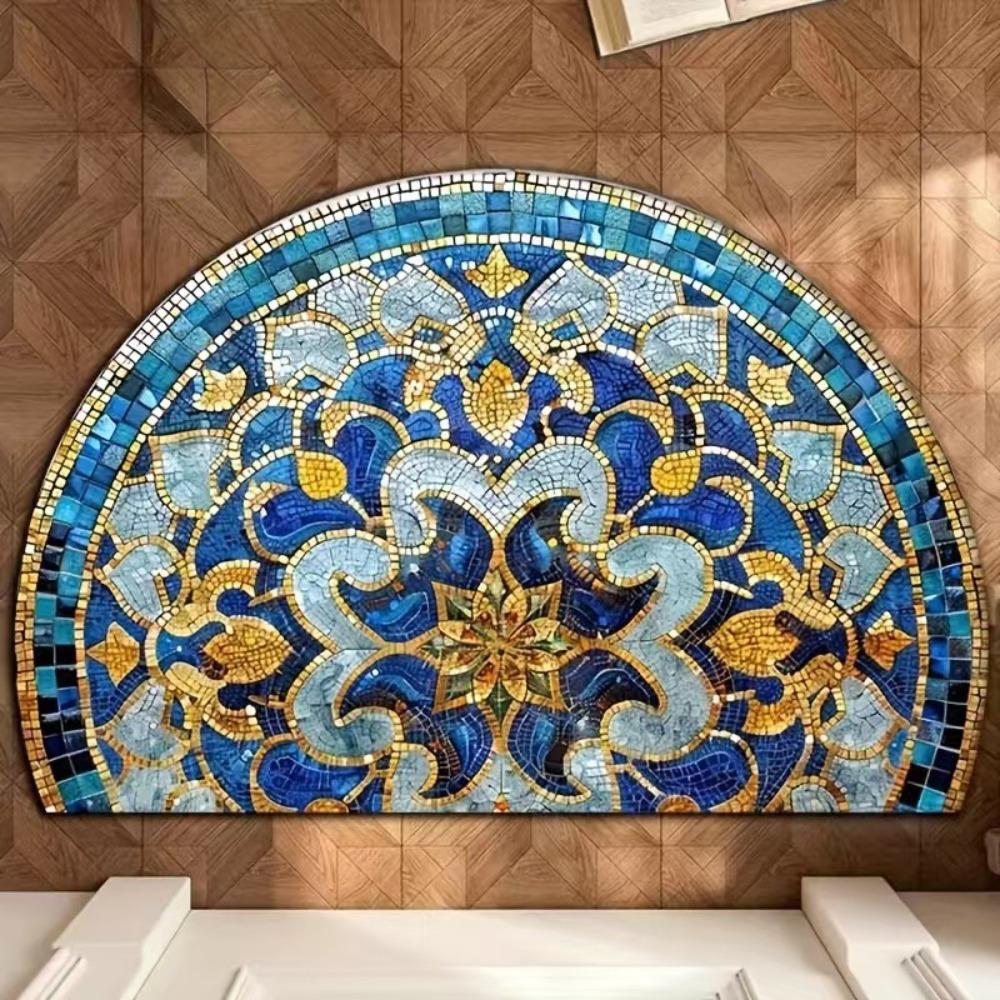 Flower Floral Welcome Rugs Non Slip Door Mat High Quality Entrance Mat Indoor Outdoor