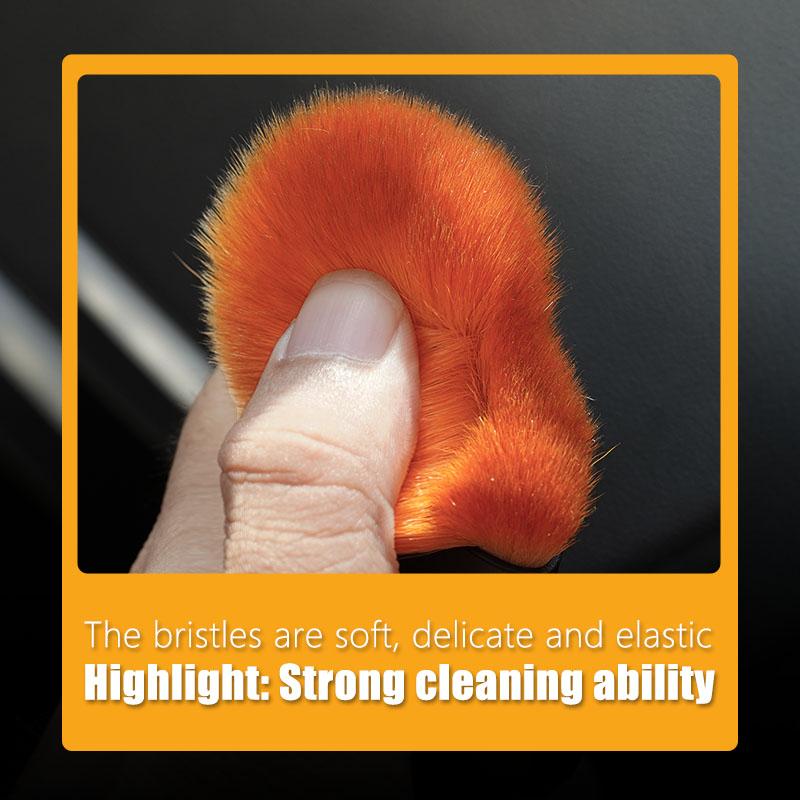 Car Interior Cleaning Soft Brush Tool Dust Remover For KIA K5 Sorento Ceed Carnival Stinger Forte Niro Cadenza Soul Cerato EV6 BA6