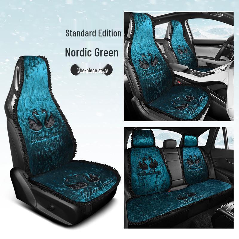 Теплая плюшевая подушка на сиденье для BYD Yuan, Song Pro, Qin Plus DMI, Dolphin, Seal, Destroyer 05