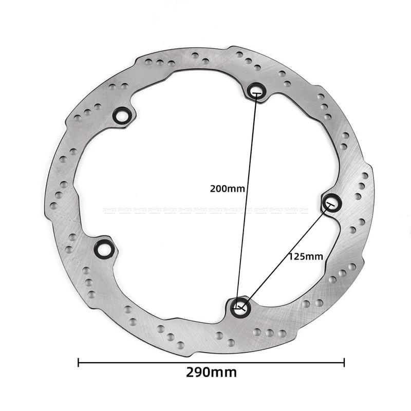 For Suzuki Satria F150 FI Motorcycle Front Brake Disc Rotor 290MM modification Floating disc brake