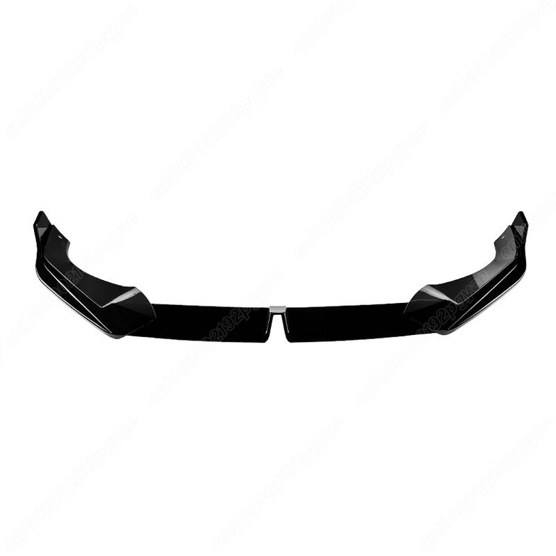For BMW X5 G05 LCI M Sport LCI 2023 2024 MP Style Front Bumper Lip Chin Spoiler Protect Racing Style Splitter Car Accessories