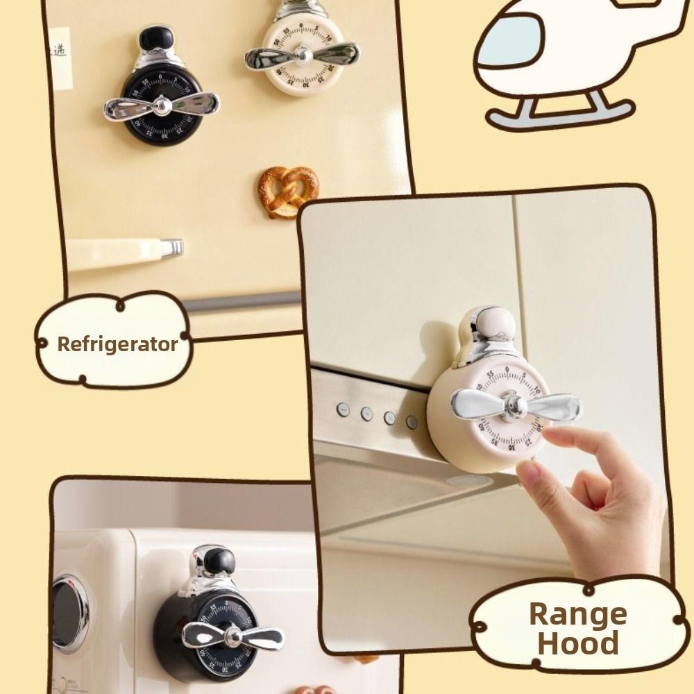 Adsorbable Kitchen Cooking Timer Self Discipline Baking Reminder For School Kitchen Office