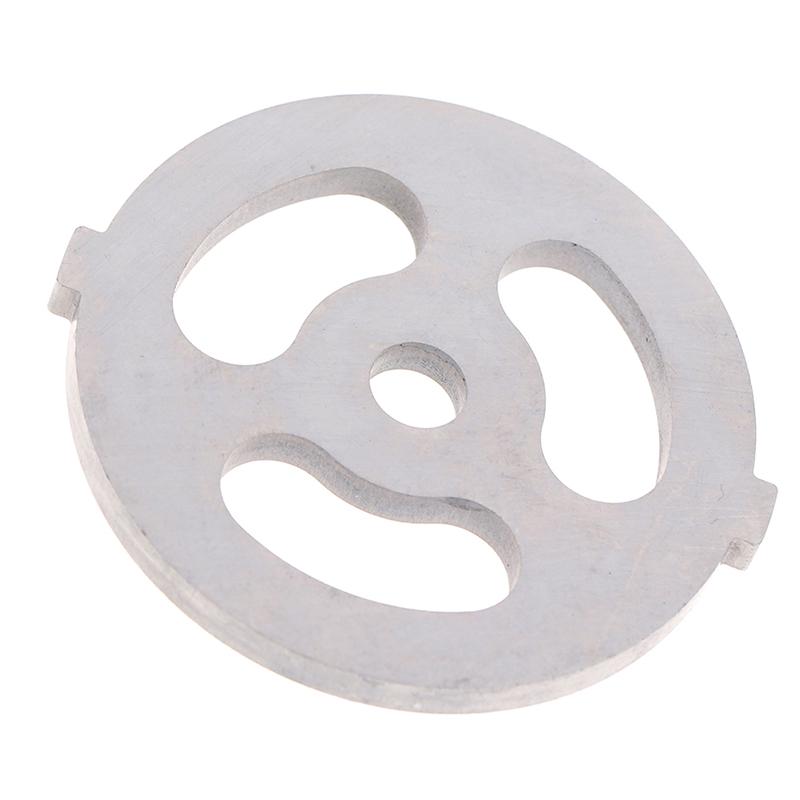 Большая пластина для мясорубки с 3 отверстиями, сетчатый нож, детали мясорубки, пластина с отверстиями для мяса