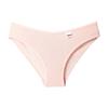 Women Mid Waist Body Solid Lace Underwear Knickers Bikini Underpants