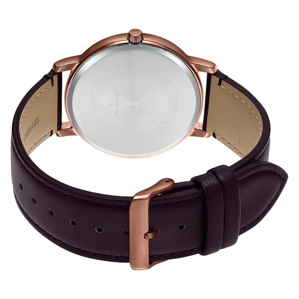 Мужские часы Casio Brown MTP-B125RL-5AVDF,