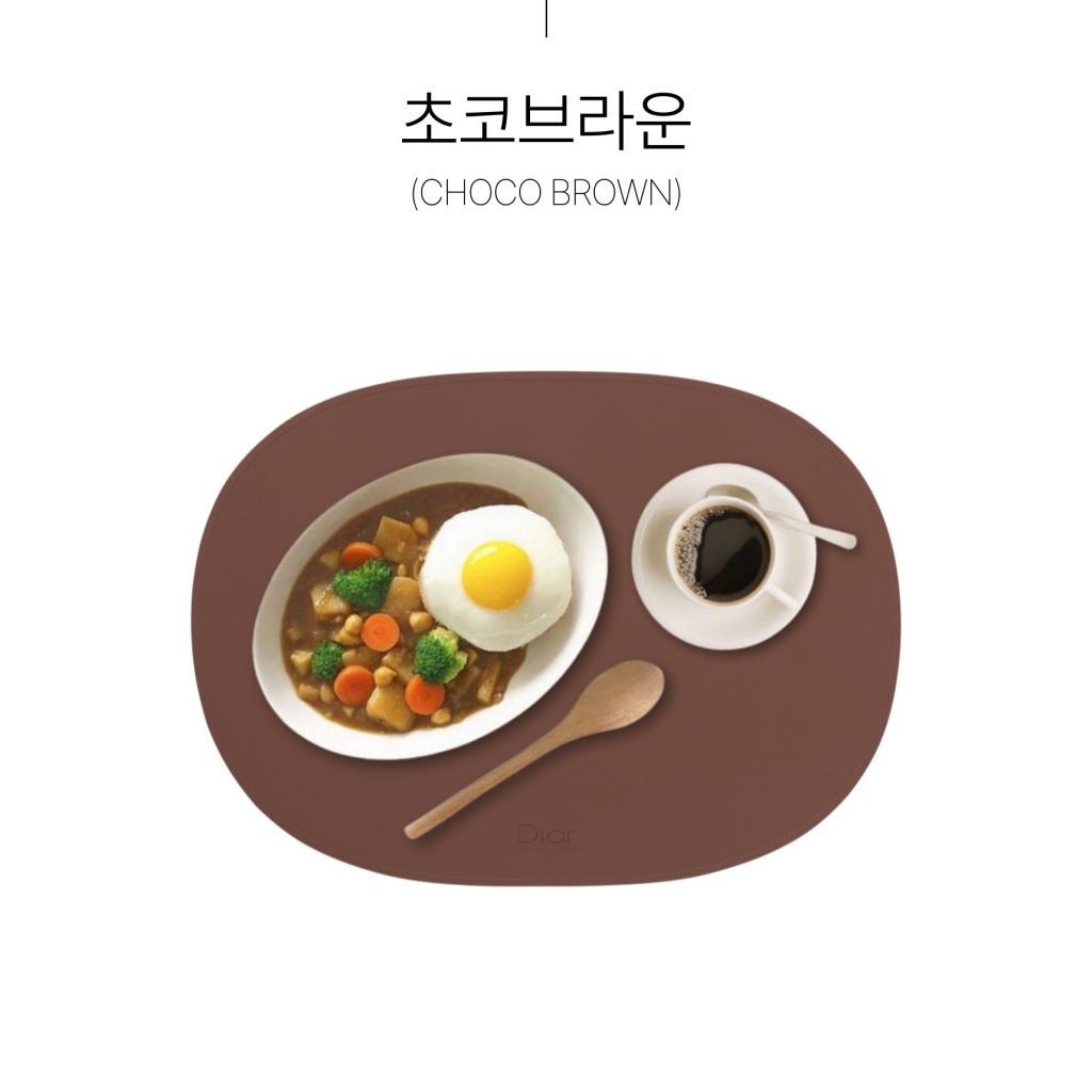 [MADE IN KOREA] Diar - Silicone Table Mat - Waterproof & Heat Resistant Dining Placemat (15 Colors)