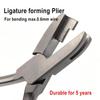 1 Piece Dental Wire Bend Forming Forceps Dental Orthodontic Ligature Wire Forming Plier Instrument Lab Laboratory Tool