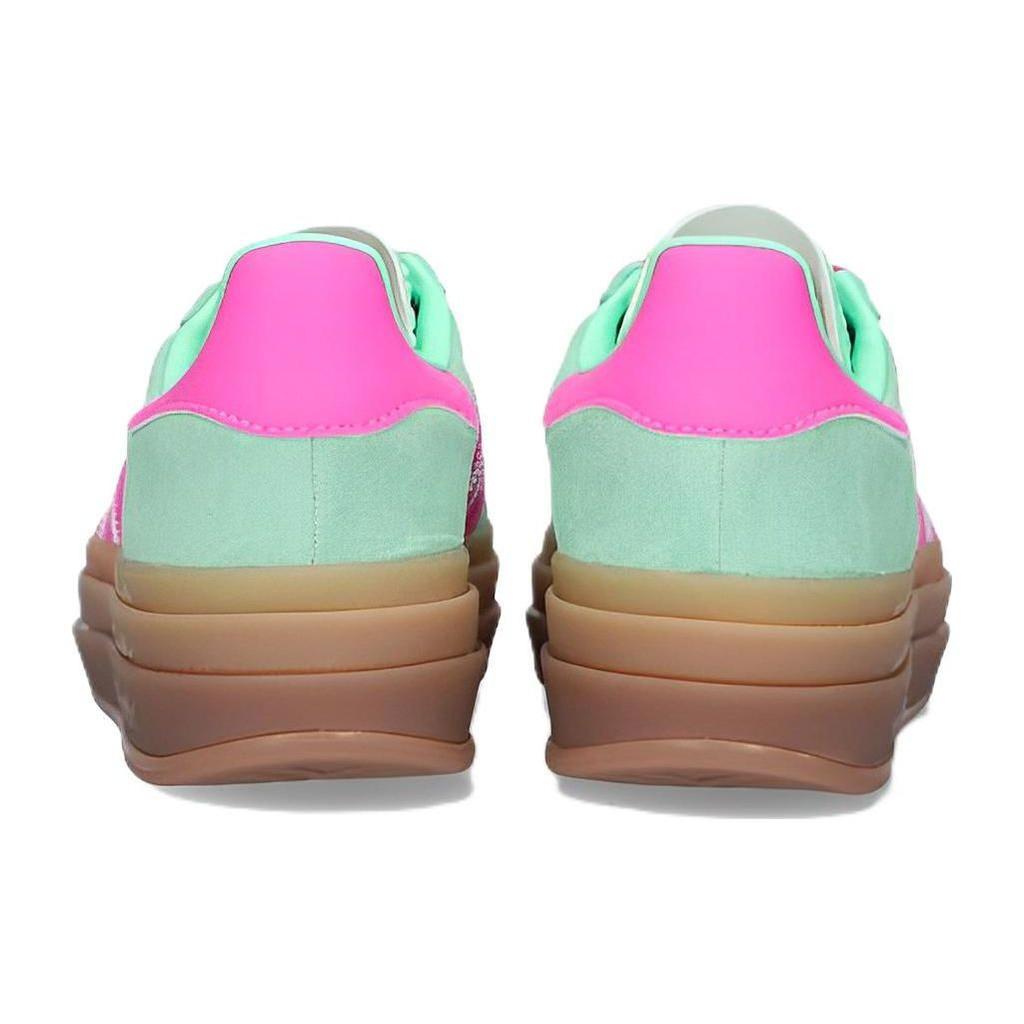 adidas Gazelle Bold Pulse Mint Screaming Pink Женские кроссовки Green Gum-M2 H06125