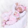 Gift 22" Reborn Baby Dolls Lifelike Newborn Silicone Vinyl Handmade Body Full