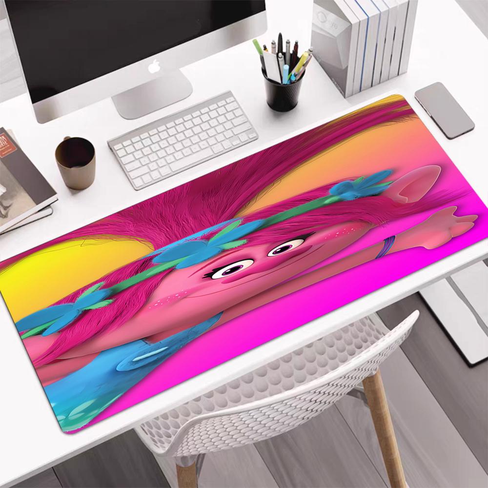 Trolls Theme Mouse Pad, Non Slip Rubber Base, Multifunctional Office & Home Decor, Perfect for Workspace Personalization.