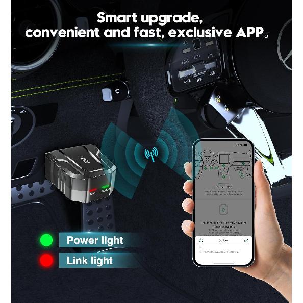 OBD2 Сканер-Ридер Bluetooth Беспроводной Инструмент Диагностики Автомобиля для iOS и Android для Теста Производительности Bluetooth 5.4 Проверка Двигателя Автомобиля Коды Автомобиля
