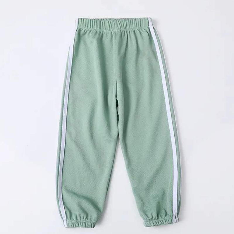 Летние брюки для мальчиков и девочек, детские брюки с защитой от комаров