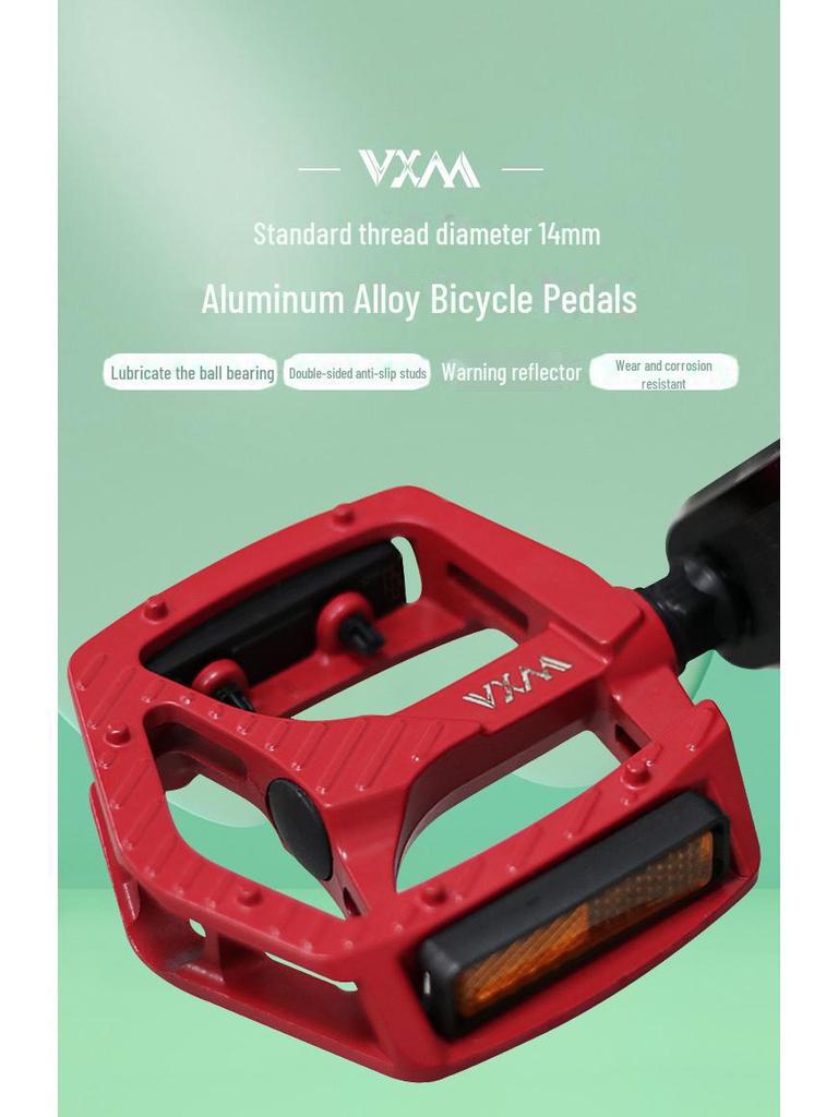 Универсальная педаль из алюминиевого сплава с шарикоподшипниками для горных и шоссейных велосипедов