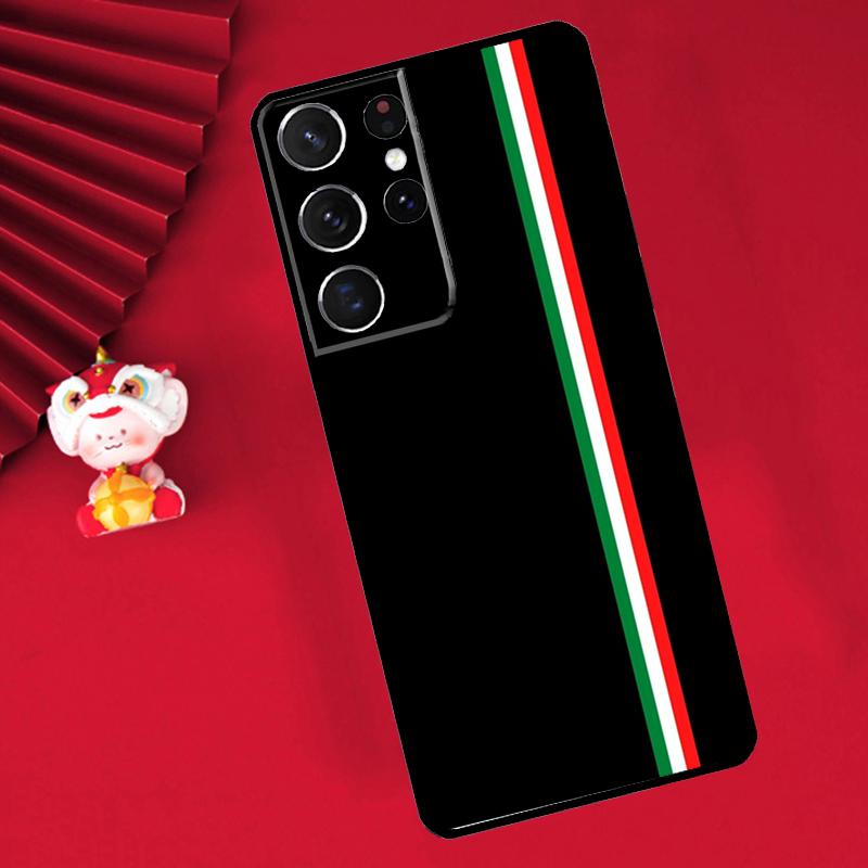 Итальянский Флаг Италии Чехол Для Samsung Galaxy S24 S26 Ultra S21 S22 S20 S23 S25 Ultra Plus S10 S25 FE Крышка Funda