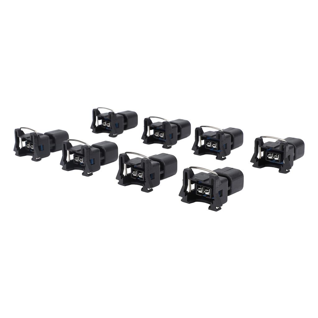 8Pcs Fuel Injector Connector Adapter 12077939 Stable Performance Fuel Injector Adapter for EV1 To EV6 Wiring Harness
