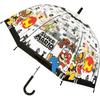 J's Planning Виниловый зонт Nintendo Super Mario Черные спицы 55 см 32483
